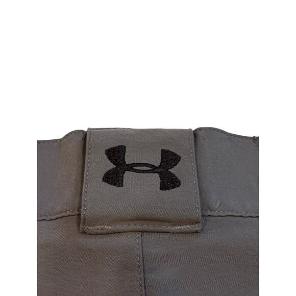Under Armour Golf Shorts Mens Size 42 Loose Gray Performance Stretch Lightweight - Picture 3 of 7